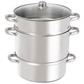11-Quart Stainless Steel Pan Fruit Juicer Steamer