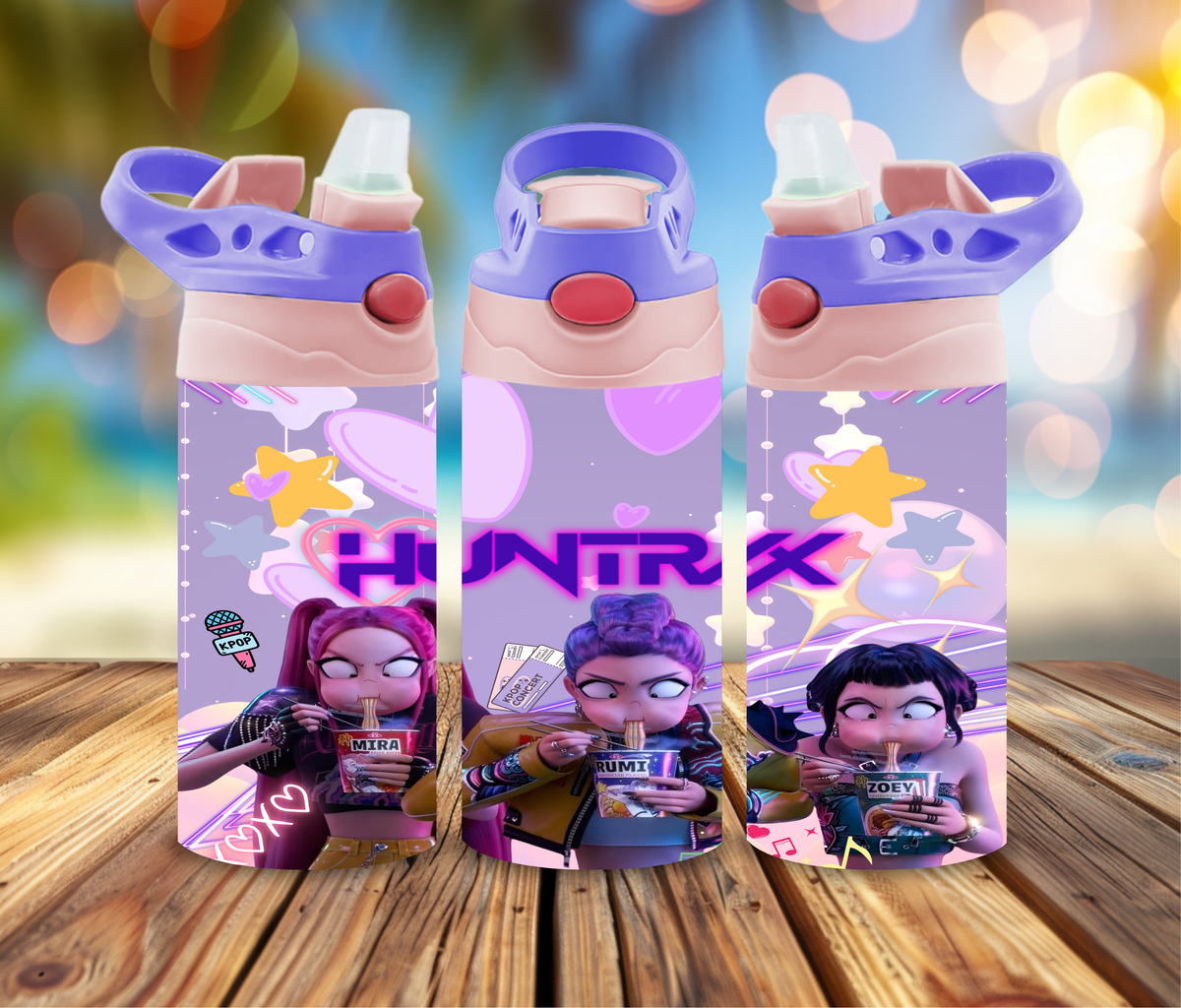 Kpop Demon Hunters Ramen Tumbler/Water Bottle