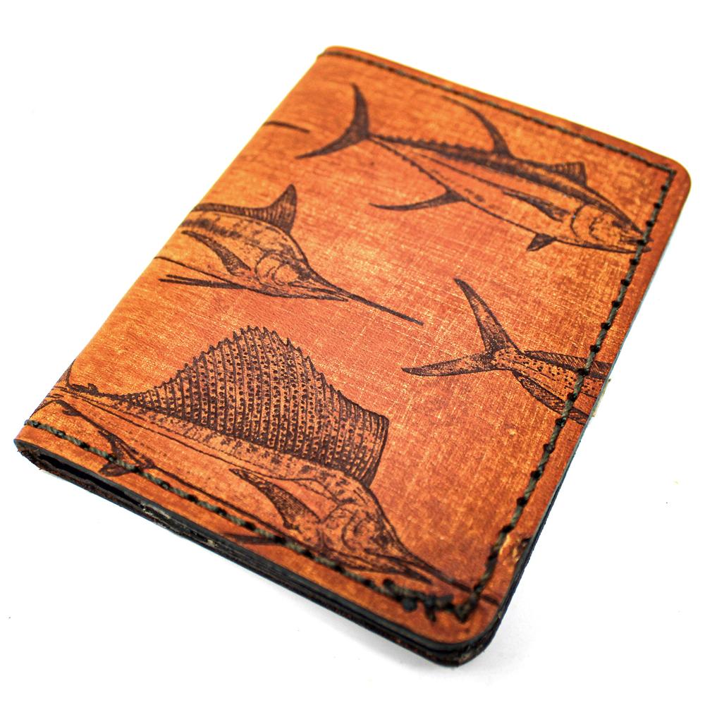 Handcrafted Leather Original Mens Wallet -  Offshore Slam