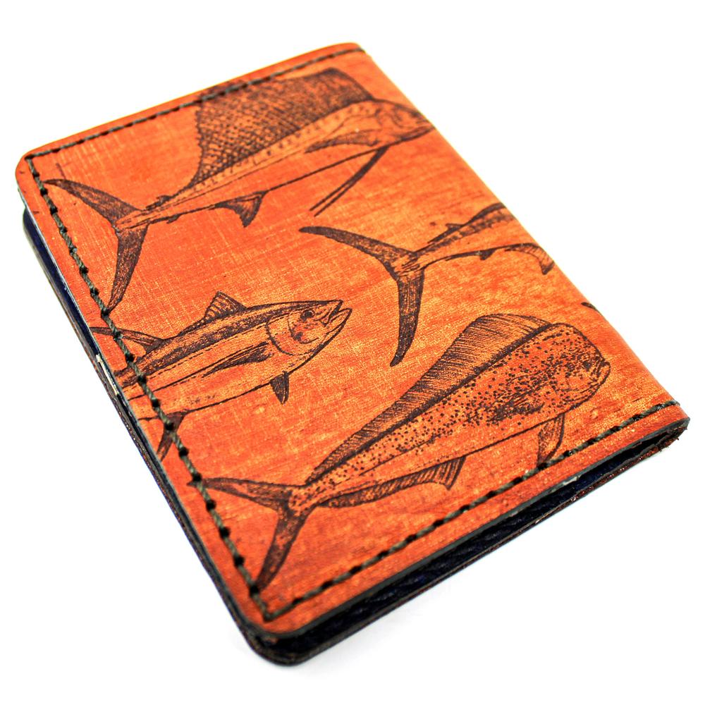 Handcrafted Leather Original Mens Wallet -  Offshore Slam