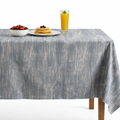 Misty Jacquard Tablecloth - Blue