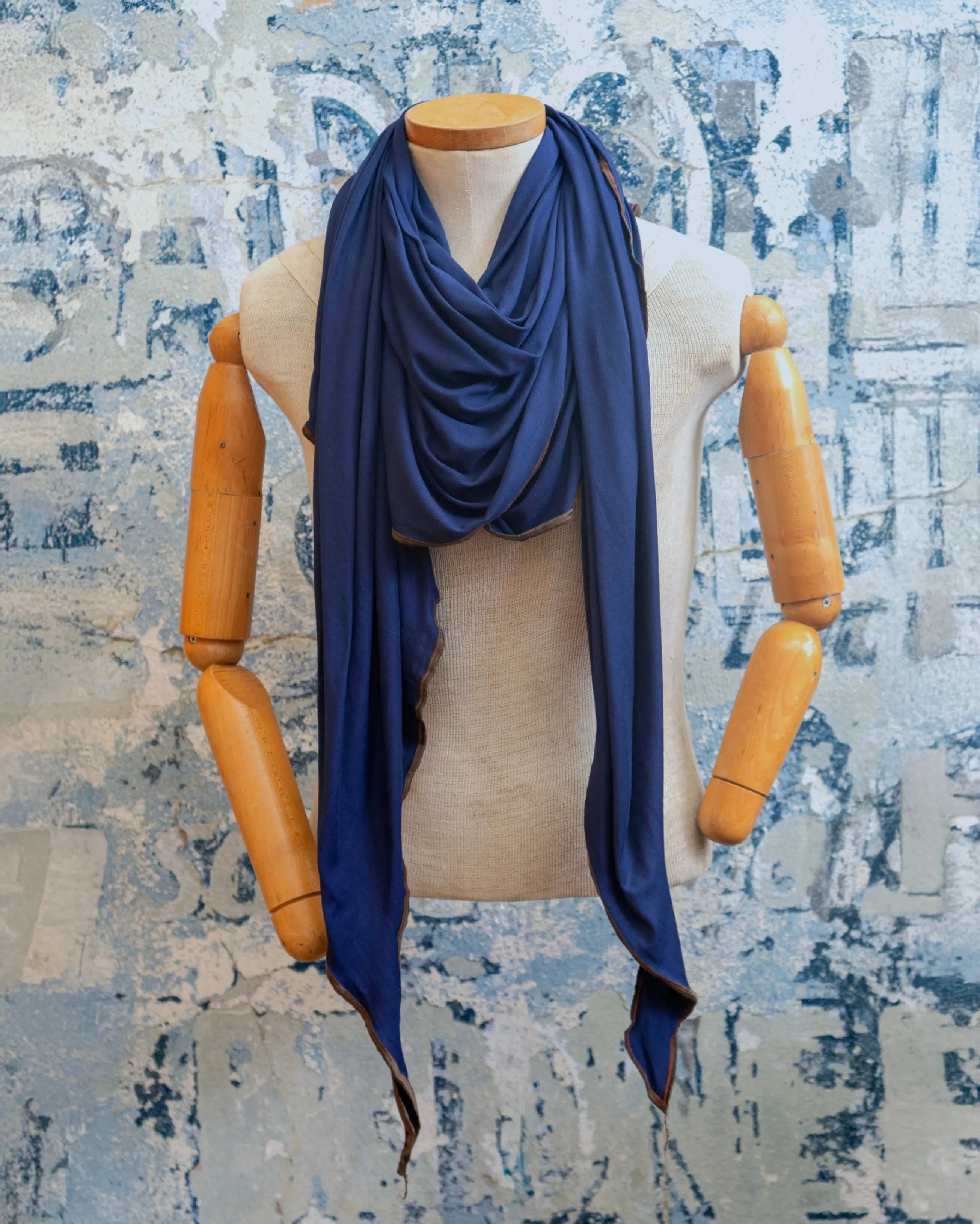 Navy Snuggles Scarf