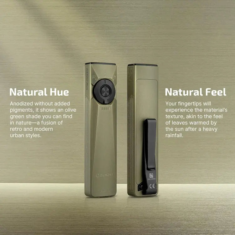 OLIGHT ARKFELDULTRAOLG Arkfeld Ultra 3-in-1 EDC Flashlight with O-aluminum Material - Olive Green CW(5700K~6700K)