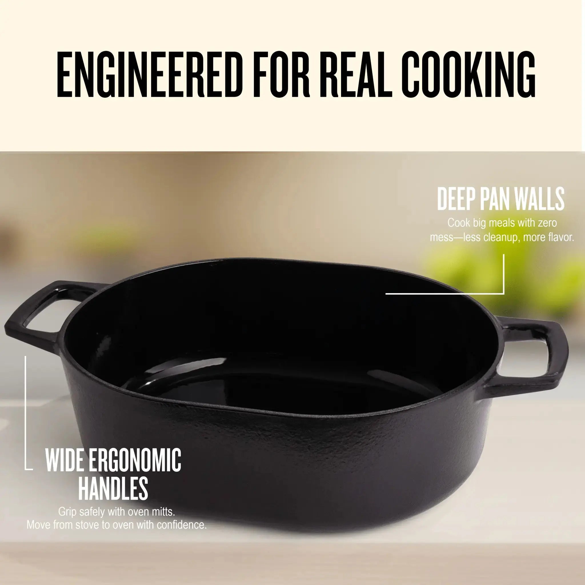 Oval Dutch Oven — 6 QT.