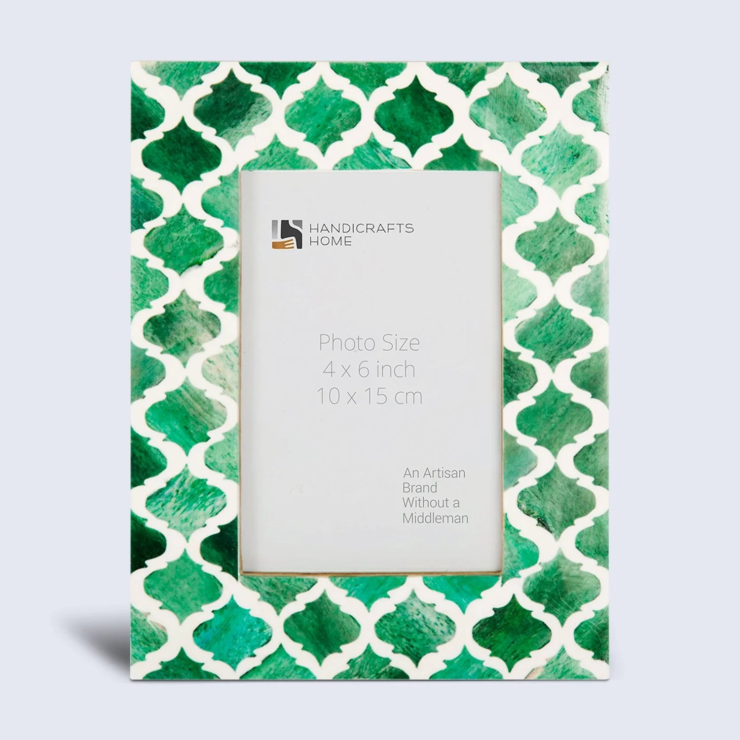 Picture Frame Moroccan Pattern Collection Bone & Resin Inlay 6 color Option– 4x6 & 5x7"