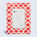 Picture Frame Moroccan Pattern Collection Bone & Resin Inlay 6 color Option– 4x6 & 5x7"