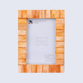Picture Frame Classic Pattern Collection Bone Inlay 4 Colors – 4x6, 1" Border