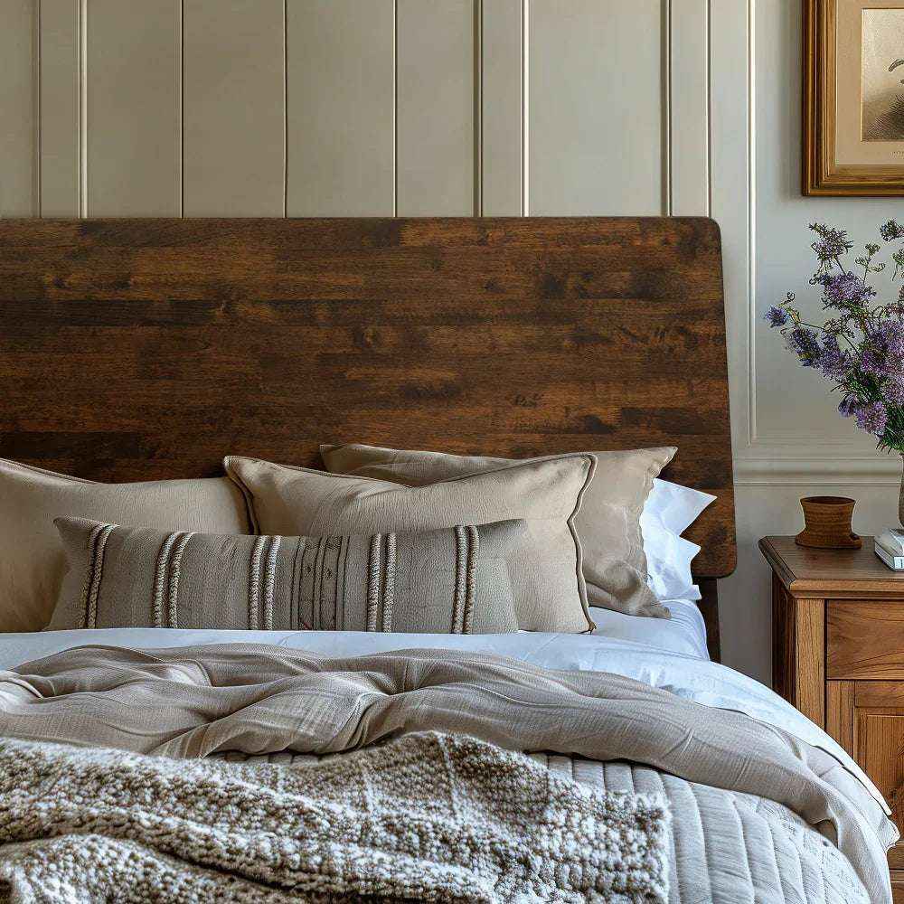 Serenity Solid Wood Bed Frame