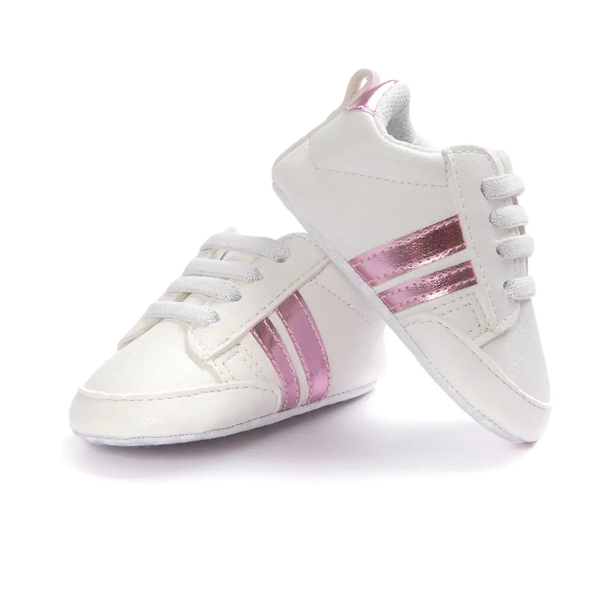 Baby Boy Girl Moccasins Shoes Infant PU Leather Non-slip Soft Newborn Sneakers - # GIAA71310003