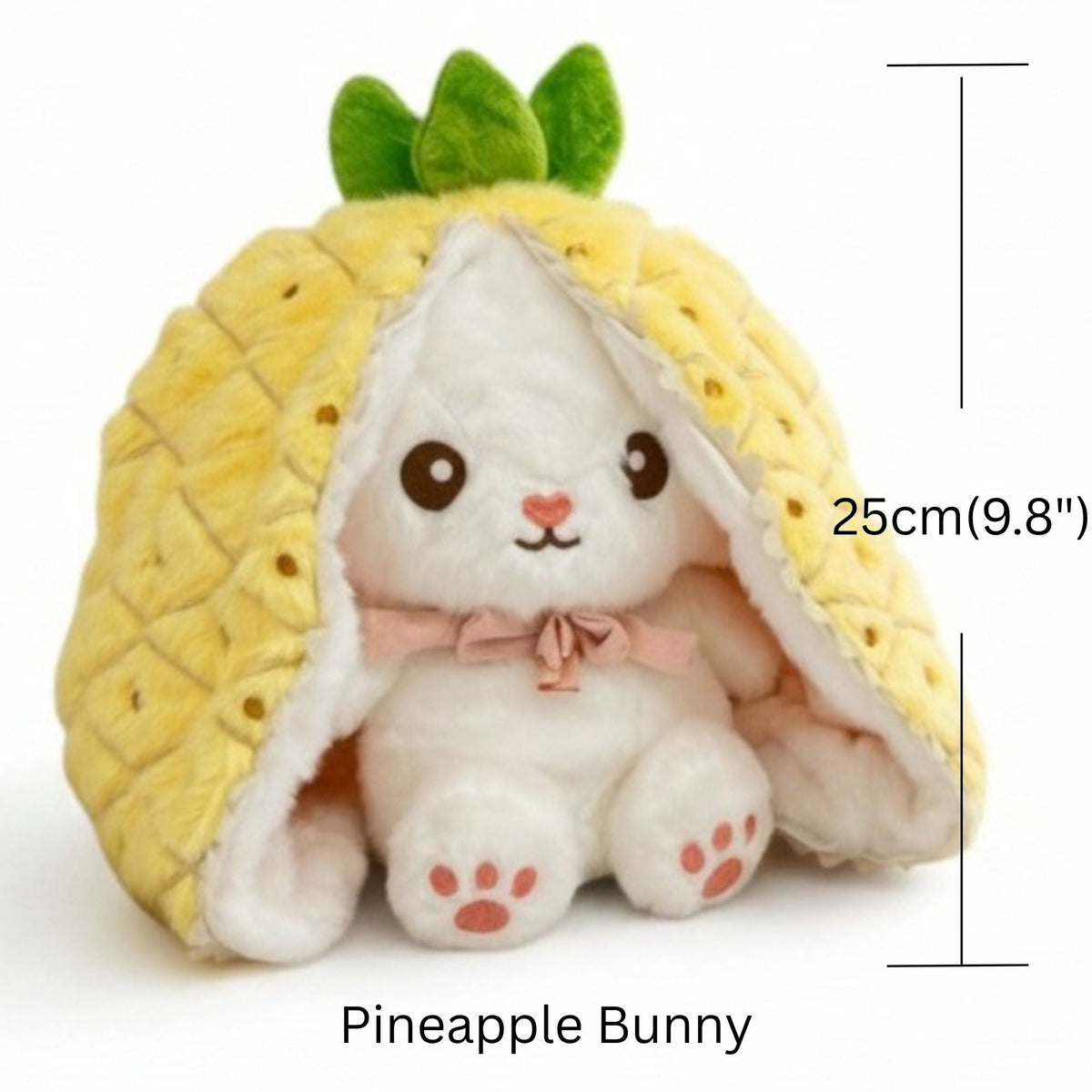 Bunny Plush with Strawberry or Carrot Design – Sweet Toy for Kids