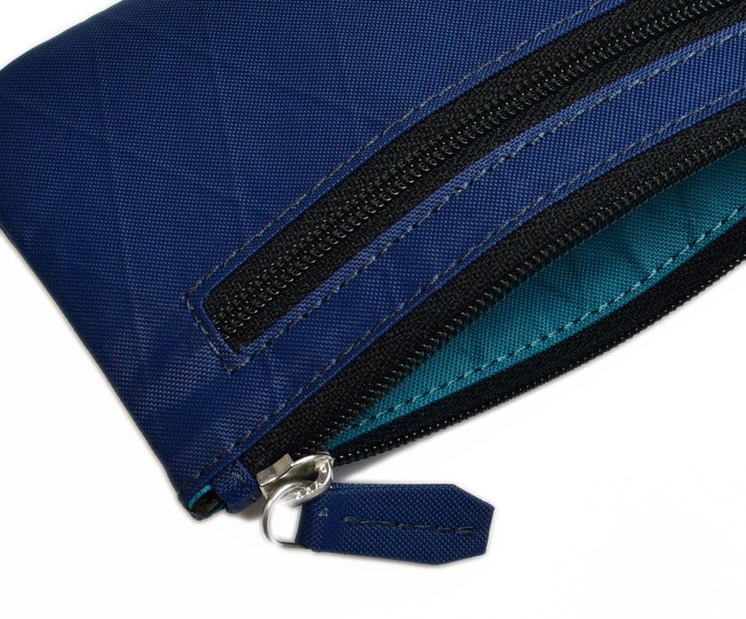 Piper 1 Pouch - 2 zip - X-Pac Blue