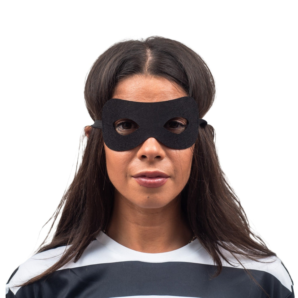 Robber Costume Shirt and Mask