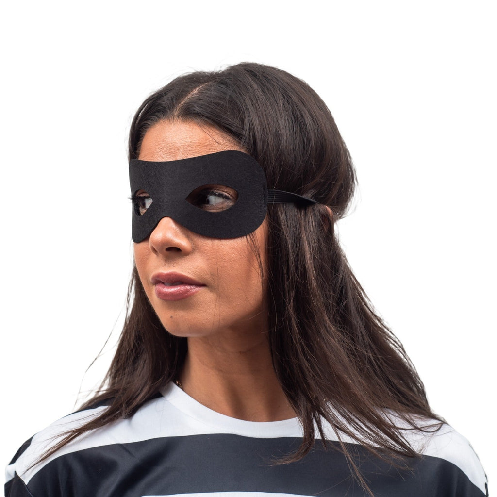Robber Costume Shirt and Mask
