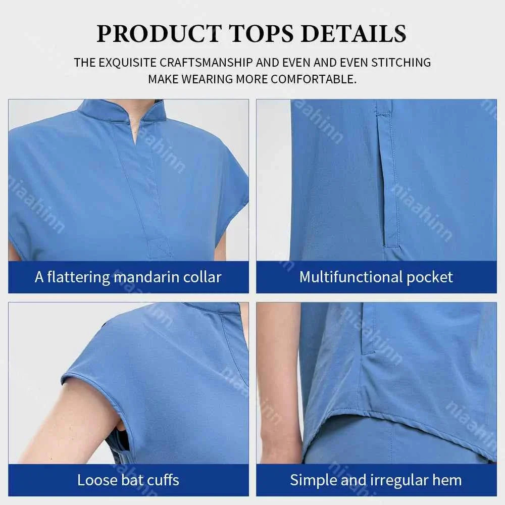 Unisex Medical Scrubs Set - Doctor/Nurse Uniforms
