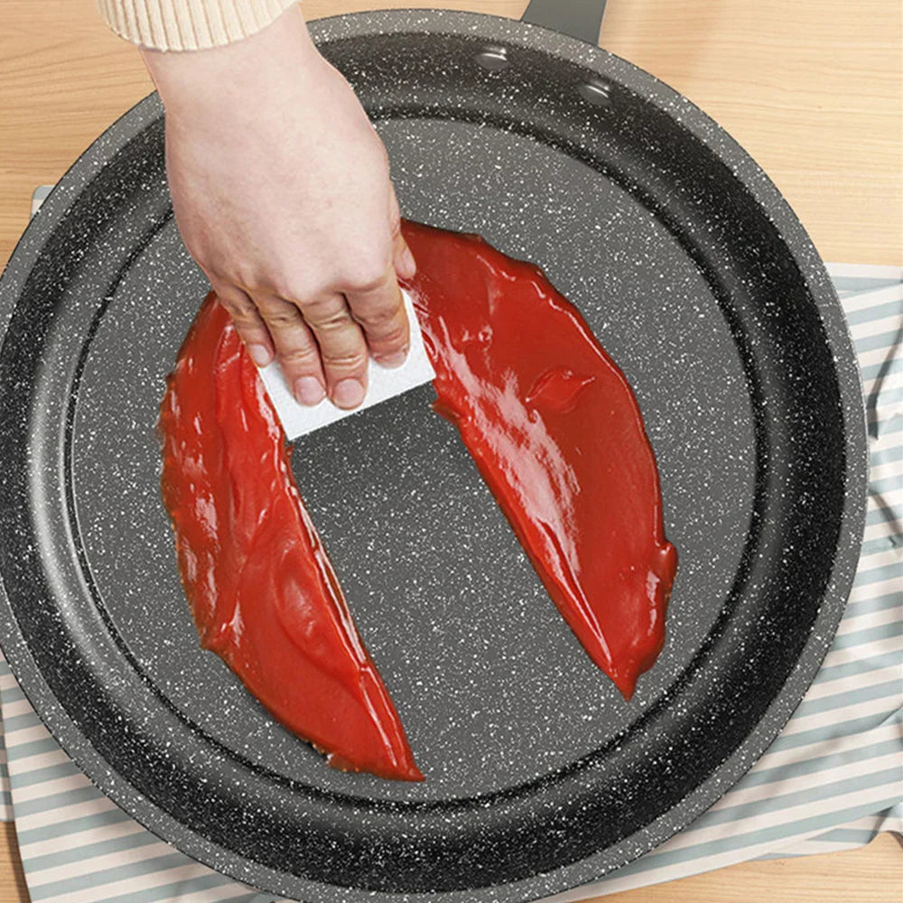 30cm Frying Pan Wok Pan Non-Stick Pan With Cover Household Kitchen Utensils Induction Gas Stove Universal Pot Steak Pancake Pan