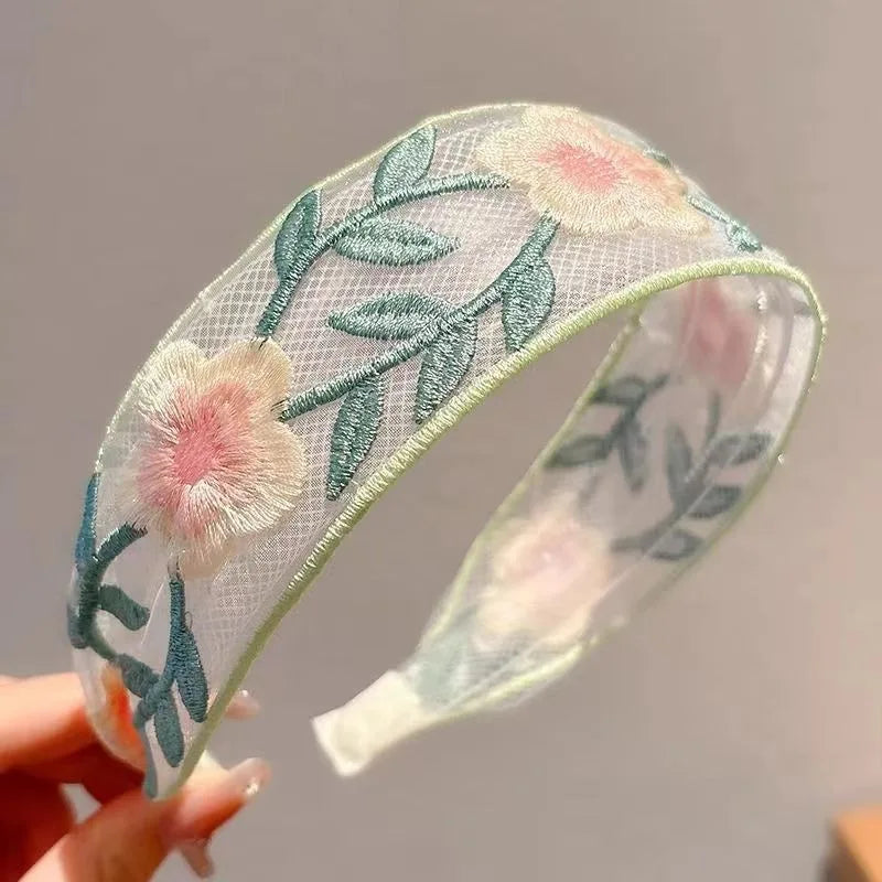 Sweet Cottagecore Floral Headbands