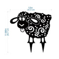 HelloYoung Add a Touch of Whimsy to Your Garden with this Metal Sheep Yard Art Silhouette Wall Art Home Decoration