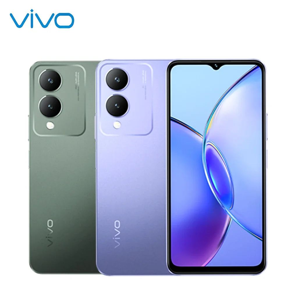 VIVO Y17S 4G original smart fashion music mobile phone 6.56-inch IPS LCD screen 5000mah battery 8gb+256GB