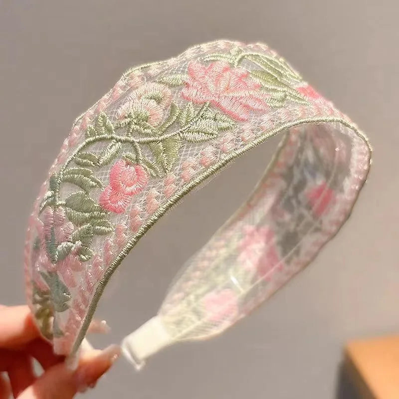 Sweet Cottagecore Floral Headbands