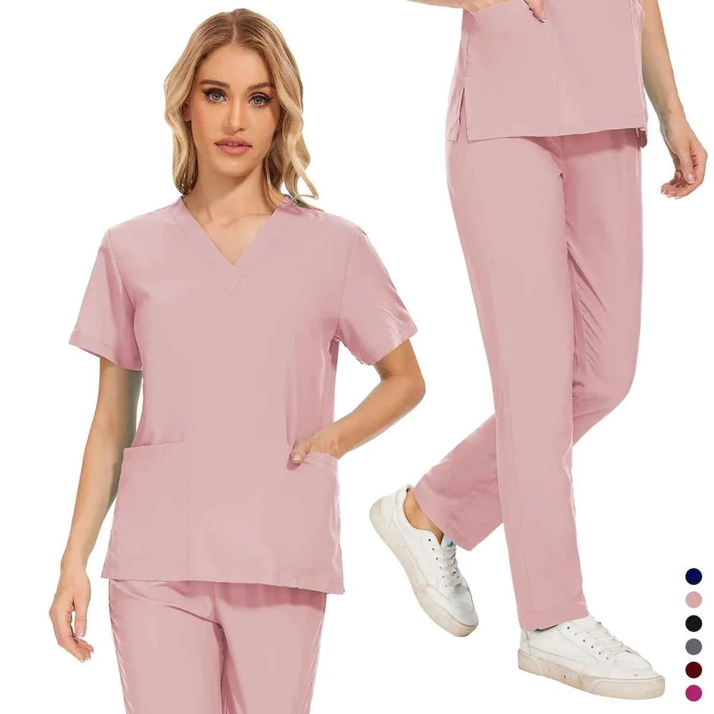 Women's Medical Scrub Uniform for Health Professionals