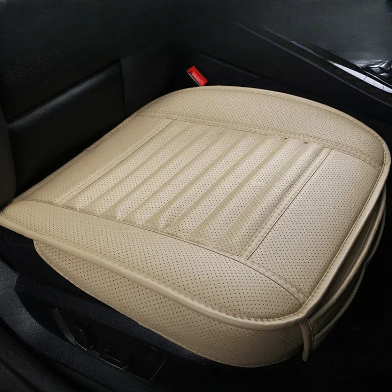 Universal Car Seat Cover Breathable PU Leather Pad Mat For Auto Chair Cushion Car Front Seat Cover Four Seasons Anti Slip Mat