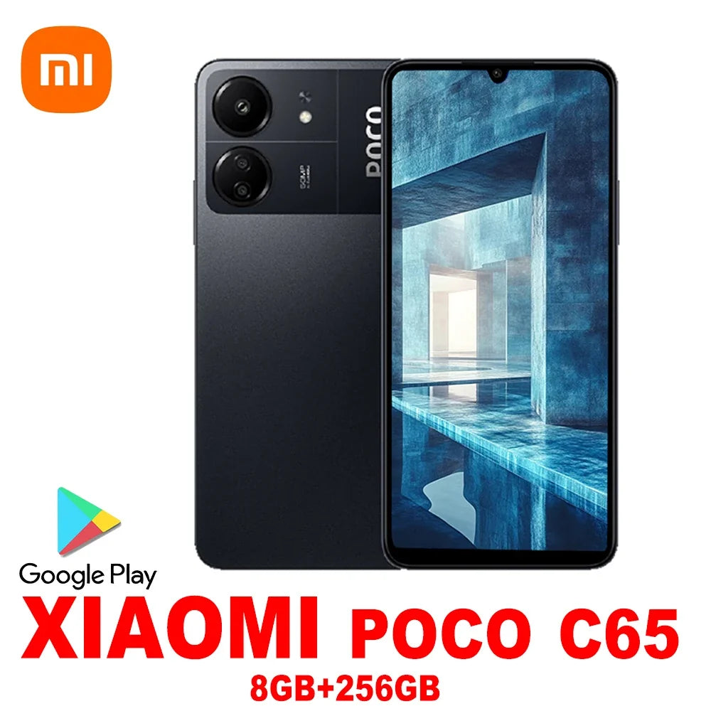 Xiaomi Poco C65 6.74-inch Helio G85 processor 8 million front camera selfie lens 8GB+256GB memory camera phone