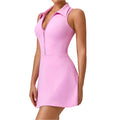 Summer Tennis & Golf Polo Dress