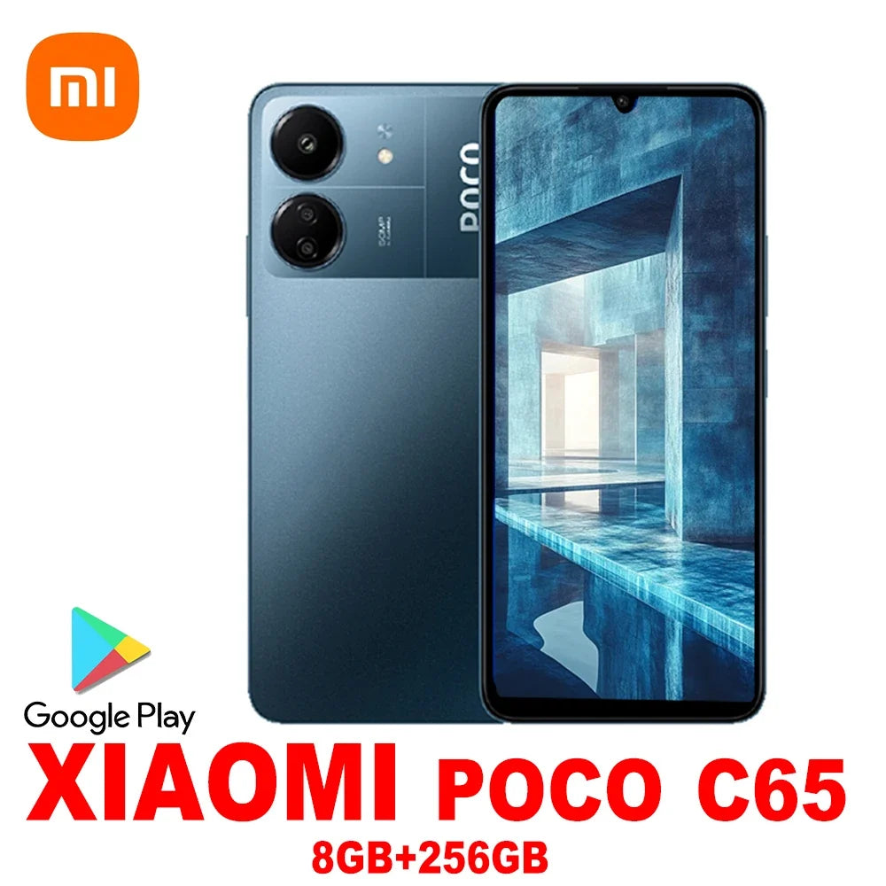 Xiaomi Poco C65 6.74-inch Helio G85 processor 8 million front camera selfie lens 8GB+256GB memory camera phone