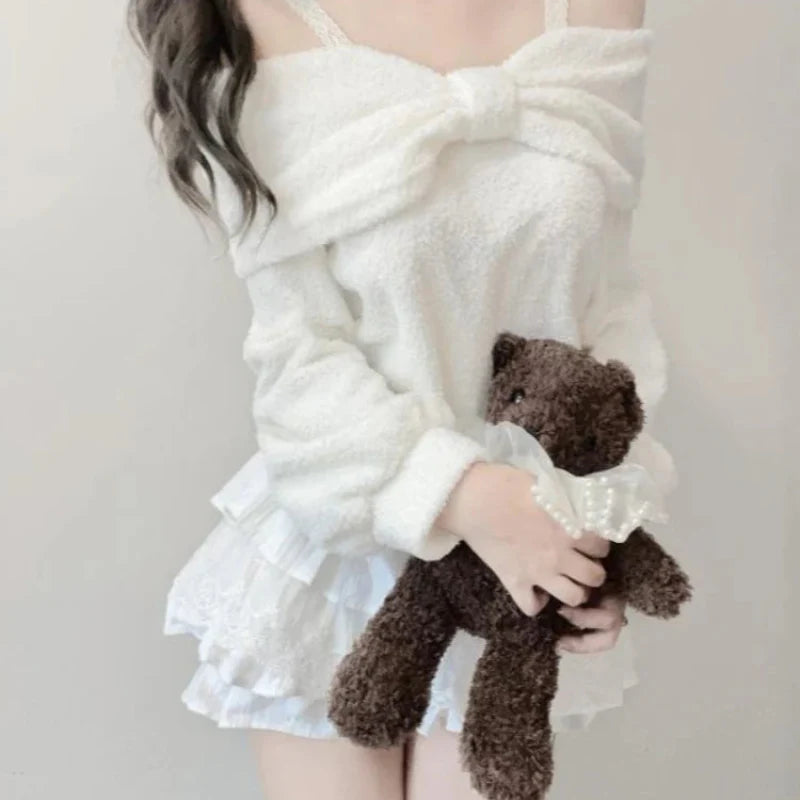 Sweet Off Shoulder Sweater