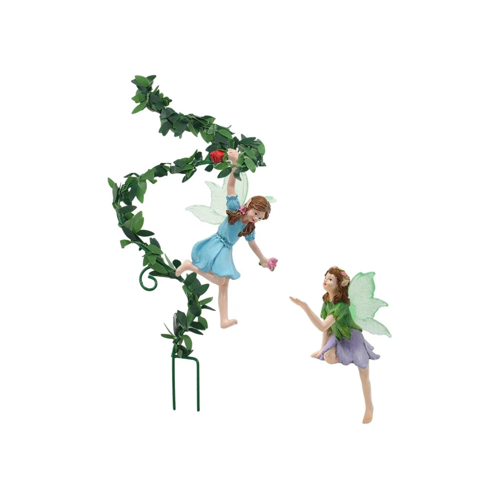 Outdoor Resin Flower Fairy Statue, Flower Pot Decoration, Home Outdoor Garden, Valentine's Day Gift, Garden Enthusiast Gift
