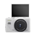 64MP 4K Digital Camera 180° Flip Screen 18X Zoom Selfie Vlog Camcorder Wide Angle Macro UHD Video Camera Livestream WiFi Webcam