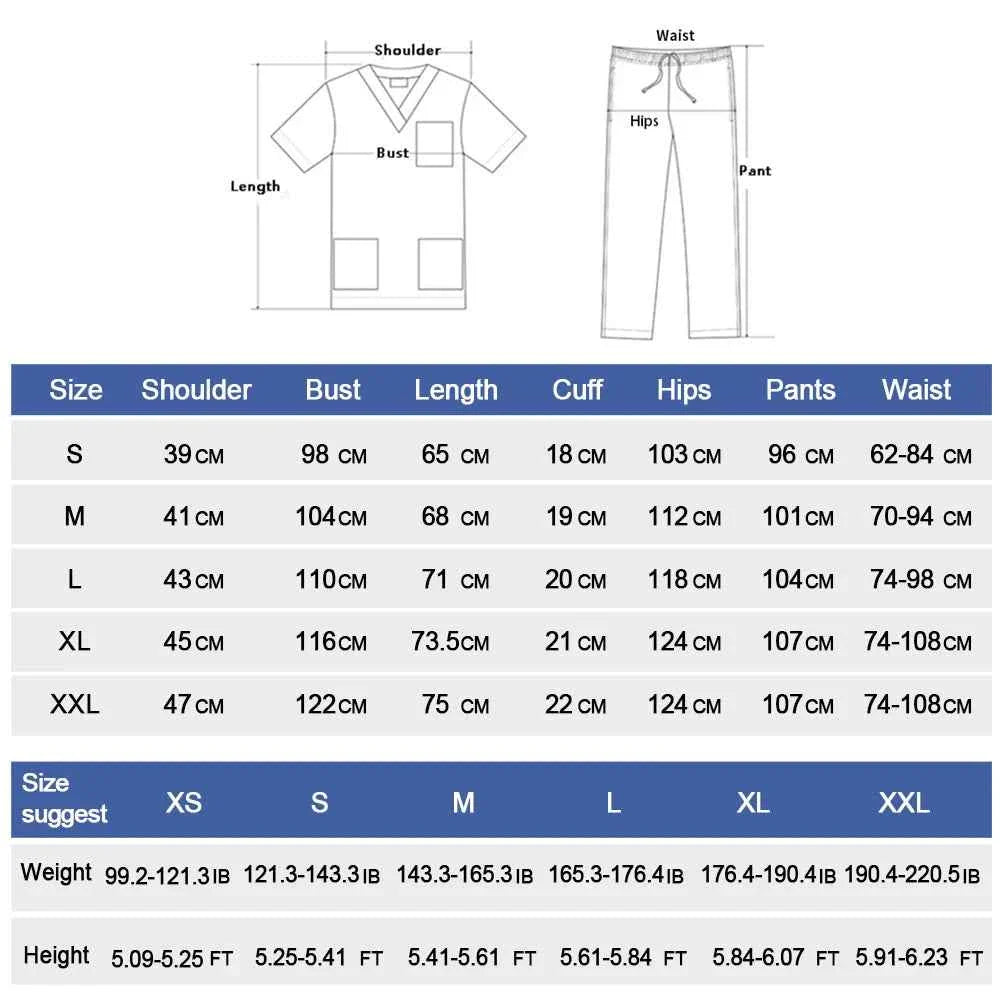 Women's Medical Scrub Uniform for Health Professionals