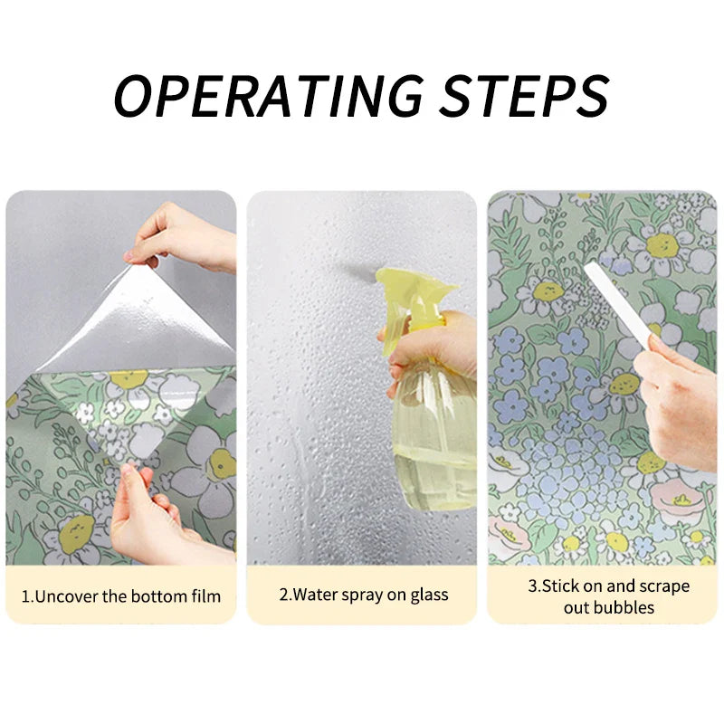 Kawaii Window Privacy Stickers