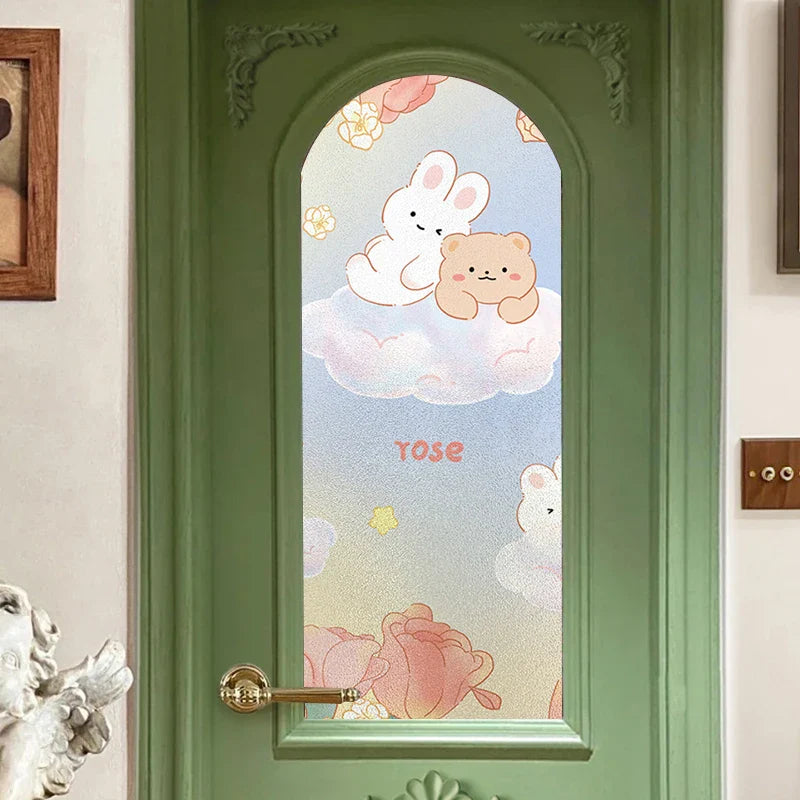 Kawaii Window Privacy Stickers