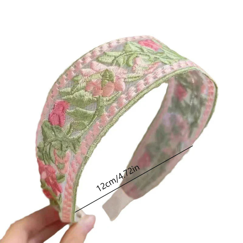 Sweet Cottagecore Floral Headbands