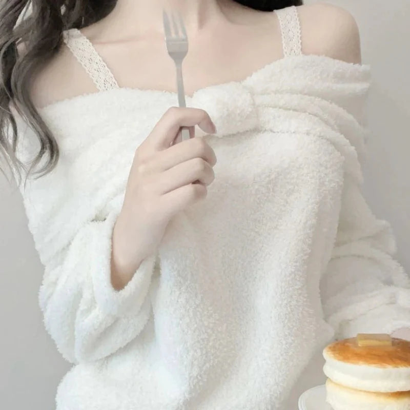 Sweet Off Shoulder Sweater