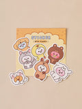 BT21 - Baby Fluffy Sticker Pack Set