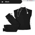 Spandex Stretch Medical Scrub Set Uniform