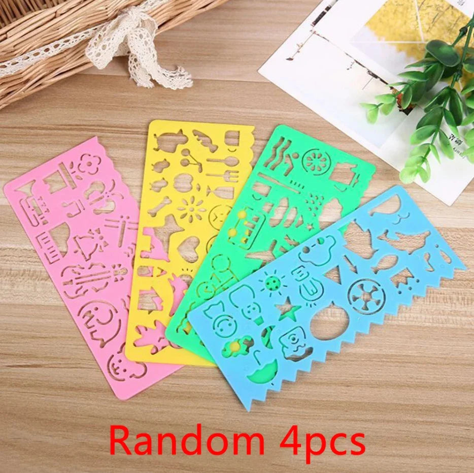 Rainbow Reveal Craft Kit for Kids | Wooden Stylus Scratch Art Set