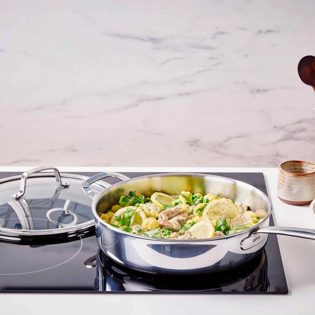 Sauté Pan with Lid — 4-QT.