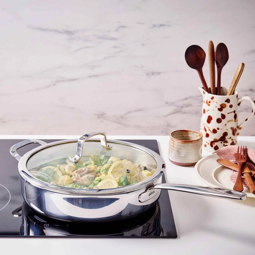Sauté Pan with Lid — 4-QT.