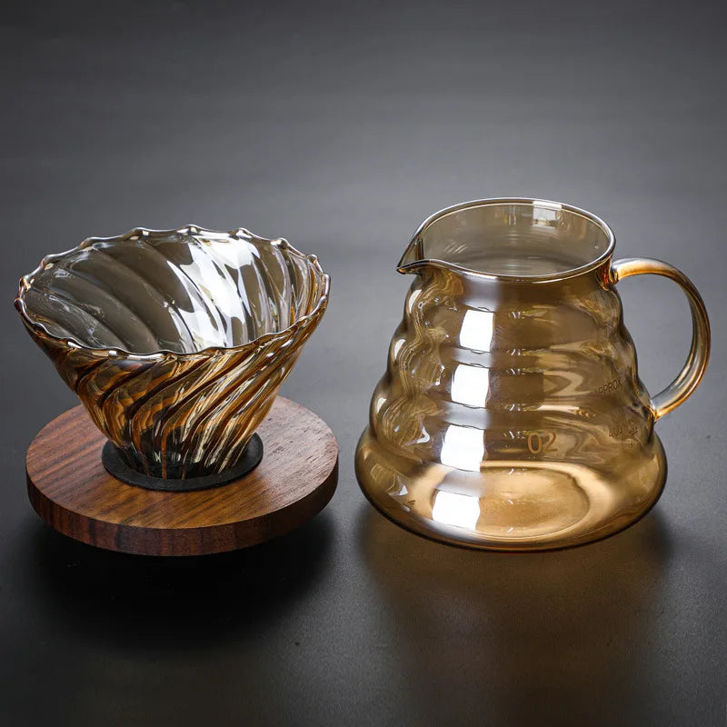 DecorBites™ Glass Percolator Coffee Pot with Reusable Filter - Coffee Supplies