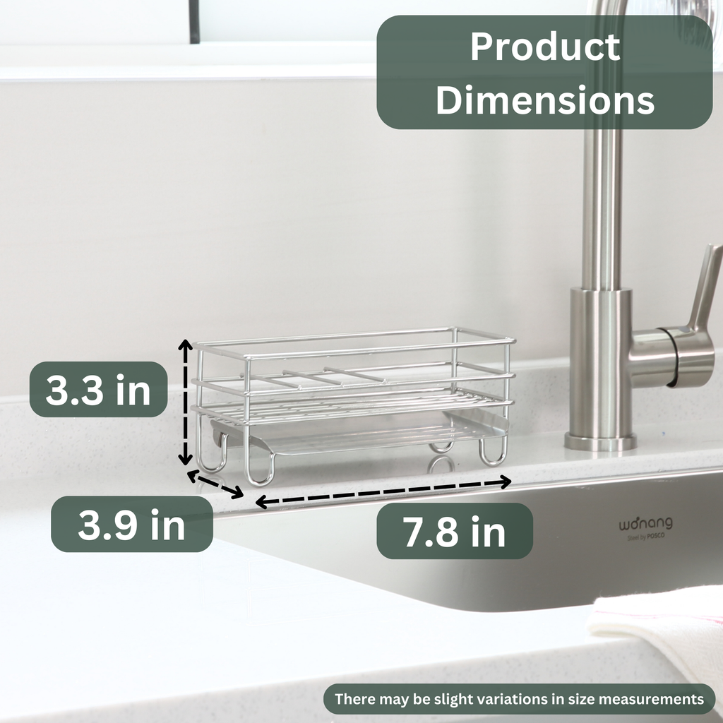Scrubber & Detergent Drain Shelf