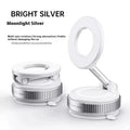 K007 Strong Magnetic Car Phone Holder Foldable Design 360° Adjustable Vacuum Mount for Car/Desk/Bathroom/Universal Use