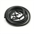 5pcs/Set 2m Car Windshield Washer Hose Automotive Wiper Blade Pipe Windshield Jet Spray Wiper Nozzle Water Hose Fluid Tube