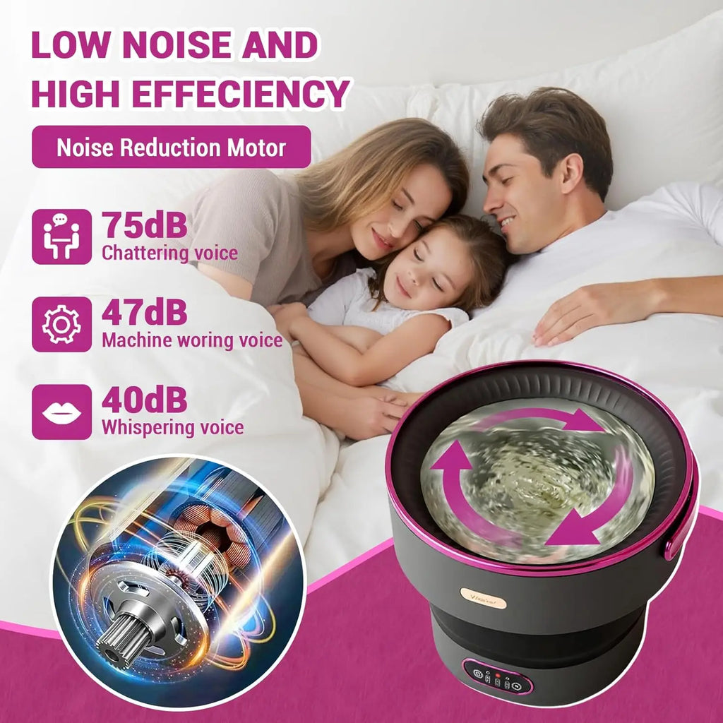 13L Foldable Mini Washer Machine