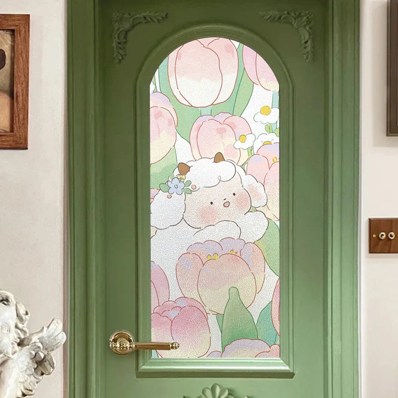 Kawaii Window Privacy Stickers