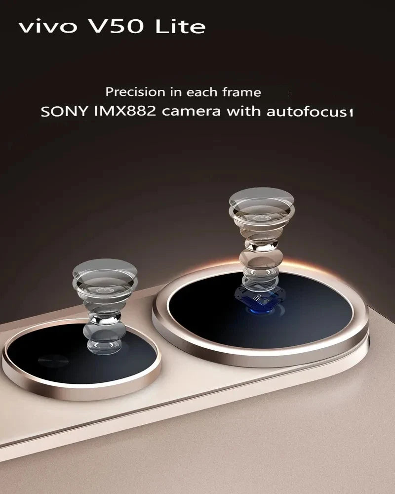12GB+512gb VIVO V50 Lite 5G smart phone 6500mAh/Type-C interface lightweight camera phone