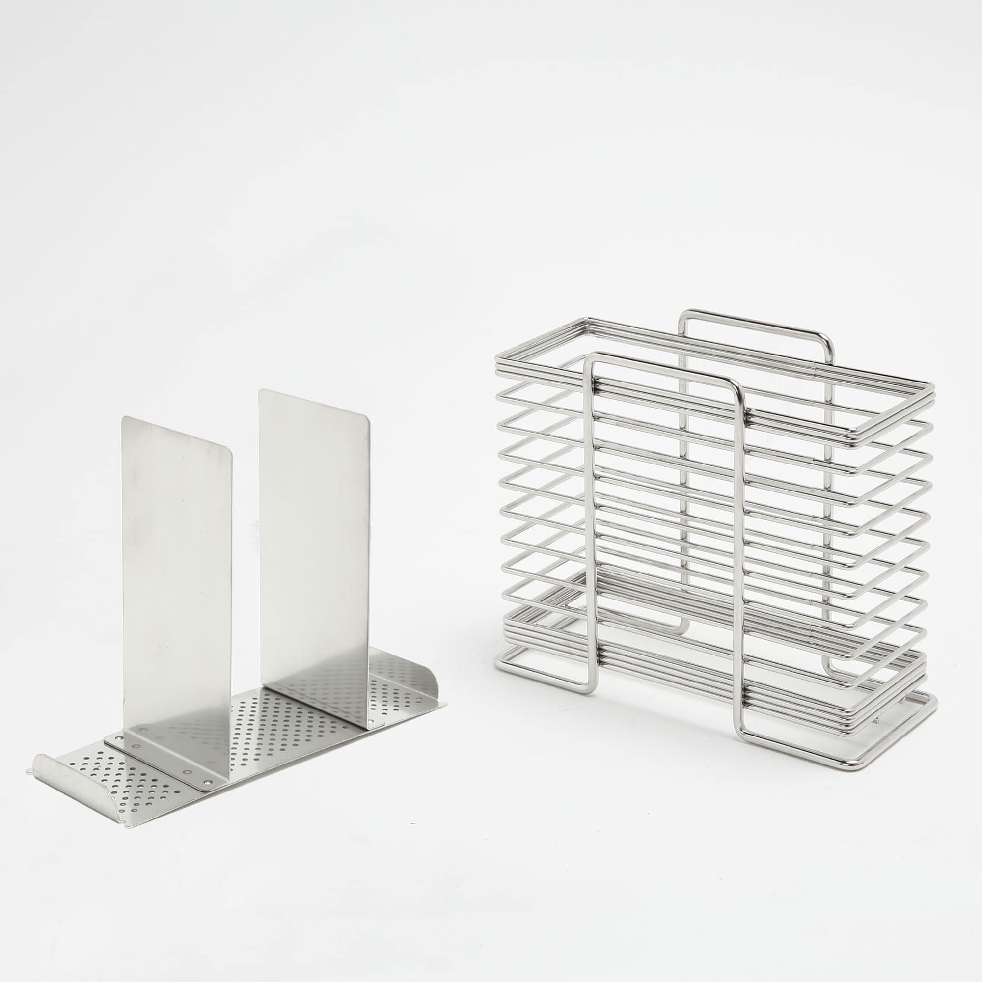 Stand-type Rectangular Cutlery Container