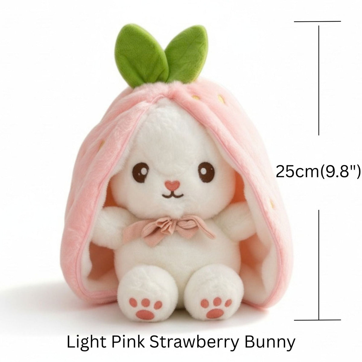 Bunny Plush with Strawberry or Carrot Design – Sweet Toy for Kids
